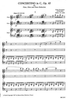 Concertino in C op. 65 (Frantisek Kramář) 