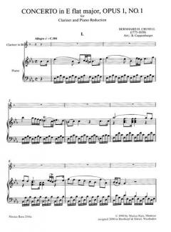Klarinettenkonzert in Es-dur op.1 Nr. 1 von Bernhard Henrik Crusell 