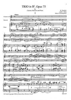 Trio op. 75 in B (g-moll) (Karl Eduard Goepfart) 