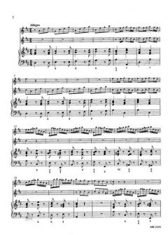 Triosonate in D-Dur QV 2:15 von Johann Joachim Quantz 