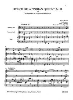 Ouvertüren von Henry Purcell 