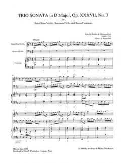 Triosonate in D-Dur op. 37/3 (Joseph Bodin de Boismortier) 