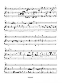 Ouvertüre zu 'With noise of cannon' von William Croft 