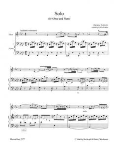 Solo f-moll von Gaetano Donizetti 