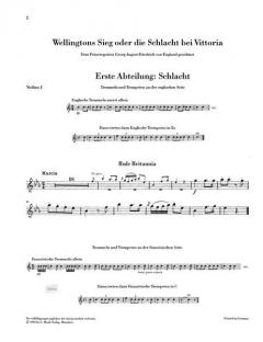 Wellingtons Sieg oder Die Schlacht bei Vittoria op. 91 von Ludwig van Beethoven 