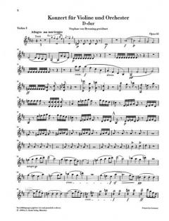 Violinkonzert D-dur op. 61 von Ludwig van Beethoven 