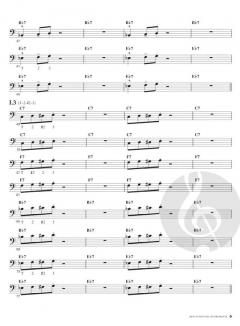 Improvisations Patterns für Anfänger C Bass von Frank Mantooth 