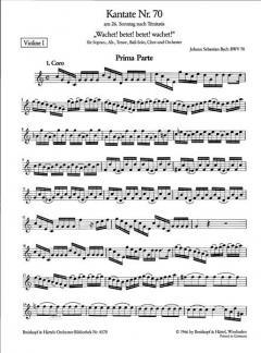 Wachet! betet! betet! wachet! von Johann Sebastian Bach 