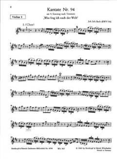 Was frag ich nach der Welt von Johann Sebastian Bach 