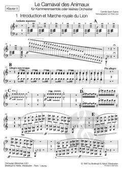 Le Carnaval des animaux von Camille Saint-Saëns 