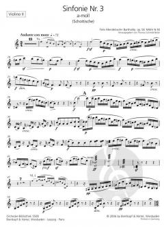 Sinfonie Nr. 3 a-moll op. 56 ('Schottische') von Felix Mendelssohn Bartholdy 