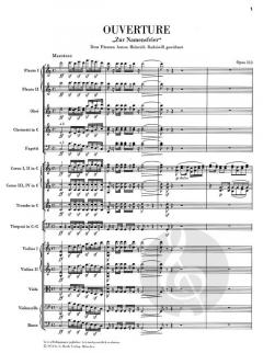 Zur Namensfeier op. 115 von Ludwig van Beethoven 