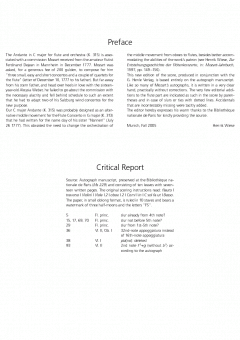 Andante C-dur KV 315 (285e) von Wolfgang Amadeus Mozart 