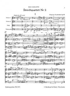 Streichquartett Nr. 2 op. 12 von Einojuhani Rautavara im Alle Noten Shop kaufen - PB3872