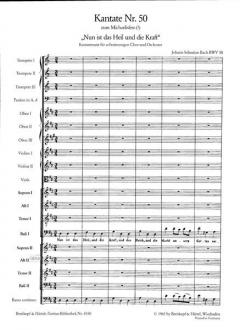 Nun ist das Heil und die Kraft von Johann Sebastian Bach 