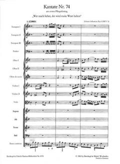 Wer mich liebet, der wird mein Wort halten von Johann Sebastian Bach 