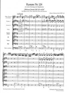 Meinen Jesum lass ich nicht von Johann Sebastian Bach 