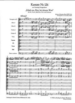 Erhalt uns, Herr, bei deinem Wort von Johann Sebastian Bach 