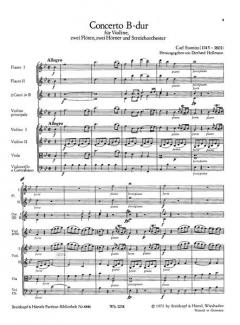 Violinkonzert B-dur von Carl Stamitz 