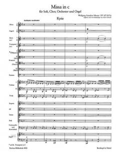 Messe c-moll KV 427 (417a) von Wolfgang Amadeus Mozart 