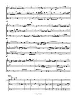 6 dreistimmige Präludien und Fugen KV 404a Nr. 4-6 von Wolfgang Amadeus Mozart für Violine, Viola und Violoncello im Alle Noten Shop kaufen (Partitur)
