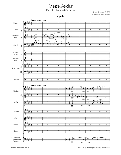 Messe As-dur D 678 von Franz Schubert 