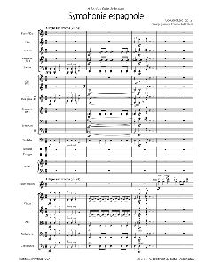 Symphonie espagnole op. 21 von Edouard Lalo 
