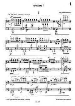 Refrains I von Jens-Peter Ostendorf 