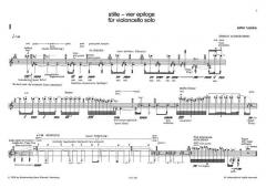 Stille von Peter Ruzicka 