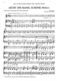 Küss' die Hand, schöne Frau von Arnold Schönberg 