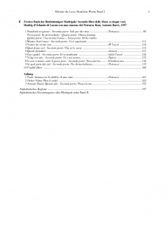 Sämtliche Werke Band 2 von Orlando di Lasso 