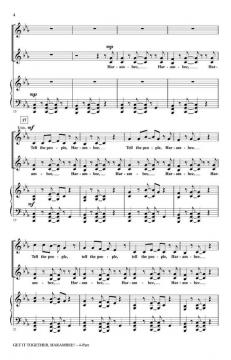 Get It Together, Harambee! 4-Part Any Combination (Will Schmid) 