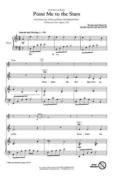 Point Me To The Stars (Unison Optional 2-Part) (Mary-Hannah Klontz) 