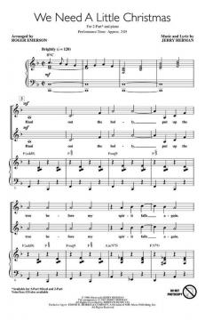 We Need A Little Christmas (Jerry Herman) 