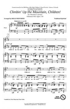 Climbin' Up The Mountain, Children! 3-Part Mixed 