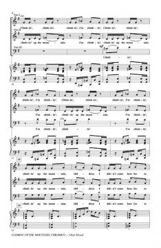 Climbin' Up The Mountain, Children! 3-Part Mixed 