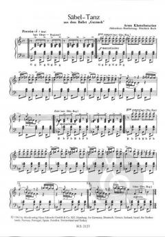 Säbeltanz aus dem Ballett 'Gajaneh' von Aram Khatschaturian 