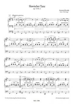 Slawischer Tanz von Antonín Dvorák für elektronische Orgel im Alle Noten Shop kaufen