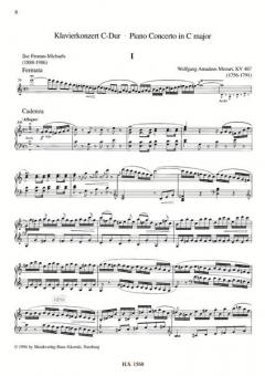 Kadenzen zu Klavierkonzerten von W. A. Mozart von Ilse Fromm-Michaels im Alle Noten Shop kaufen