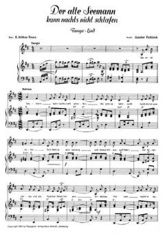Der alte Seemann kann nachts nicht schlafen von Günter Fuhlisch 