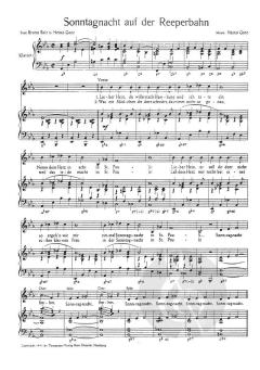 Sonntagnacht auf der Reeperbahn von Heino Gaze 