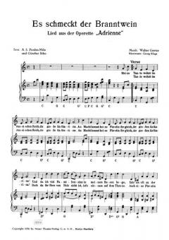 Es schmeckt der Branntwein von Walter Götze 