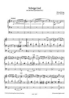 Solvejgs Lied aus der Peer-Gynt-Suite Nr. 2 von Edvard Grieg für elektronische Orgel im Alle Noten Shop kaufen