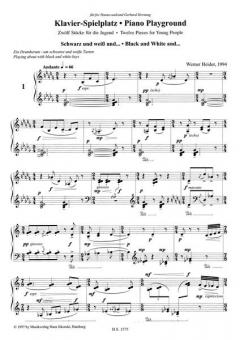 Klavier-Spielplatz von Werner Heider im Alle Noten Shop kaufen
