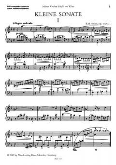 Kleine Sonate op. 41 Nr. 1 d-moll von Karl Höller für Klavier im Alle Noten Shop kaufen