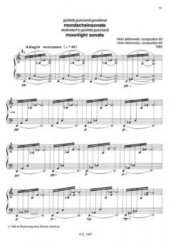 Trauermarsch-Sonate / Mondscheinsonate für Klavier von Viktor Jekimowski für Klavier im Alle Noten Shop kaufen