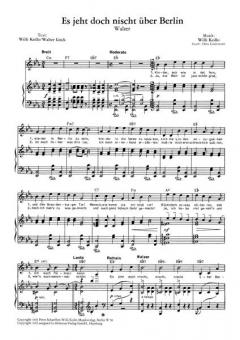 Es jeht doch nischt über Berlin von Willi Kollo 