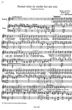 Für Sie - von Willi Kollo 