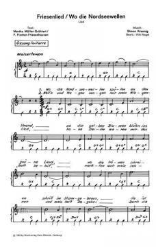 Friesenlied von Simon Krannig 