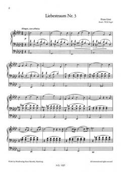 Liebestraum Nr. 3 von Franz Liszt für elektronische Orgel im Alle Noten Shop kaufen